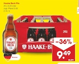 Pils Angebote von Haake Beck bei Netto Marken-Discount Ganderkesee für 9,49 €
