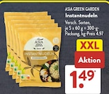 Instantnudeln von Asia Green Garden für 1,49 € bei ALDI SÜD im Angebot Instantnudeln von Asia Green Garden im aktuellen ALDI SÜD Prospekt