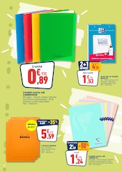 Promos Bloc-Note dans le catalogue "JUSQU’À 60% DE RÉDUCTION" de Bureau Vallée à la page 8
