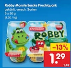Monsterbacke Fruchtquark Angebote von Robby bei Netto Marken-Discount Leipzig für 1,29 €