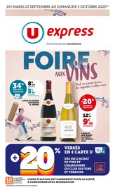 Catalogue Supermarchés U Express en cours à Lancié et alentours, "U Express", 24 pages, 23/09/2025 - 05/10/2025