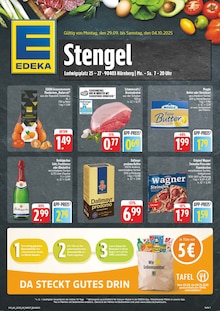 Aktueller EDEKA Prospekt "Wir lieben Lebensmittel!" Seite 1 von 8 Seiten für Nürnberg