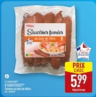 8 saucisses - Le Marsigny en promo chez Aldi 8 saucisses - Le Marsigny dans le catalogue Aldi