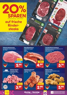 Rindfleisch im Netto Marken-Discount Prospekt "Aktuelle Angebote" mit 62 Seiten (Mannheim)