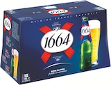 Bière blonde - 1664 - Intermarché à Saint-Nazaire Bière blonde - 1664 en promo chez Intermarché Saint-Nazaire à 8,62 €