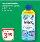 Weichspüler Angebote von Lenor bei GLOBUS Castrop-Rauxel für 3,99 €