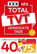 XXXLutz Möbelhäuser Prospekt "TVT - Total verrückte Tage", 8 Seiten, für Düsseldorf, 24.02.2020 - 08.03.2020 XXXLutz Möbelhäuser Prospekt "TVT - Total verrückte Tage", 8 Seiten, für Düsseldorf, 24.02.2020 - 08.03.2020