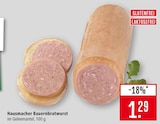 Hausmacher Bauernbratwurst im Angebot bei Marktkauf in Rodgau Hausmacher Bauernbratwurst Angebote bei Marktkauf Rodgau für 1,29 €