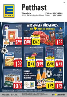 Aktueller EDEKA Holzminden Prospekt EDEKA Prospekt Holzminden "Aktuelle Angebote" mit 24 Seiten