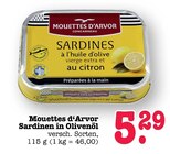 Aktuelles Sardinen in Olivenöl Angebot bei E center in Mannheim ab 5,29 €
