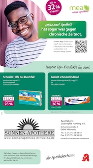 Aktueller mea - meine apotheke Prospekt "Unsere Juni-Angebote" für Mittweida Aktueller mea - meine apotheke Prospekt für Mittweida mit Seiten