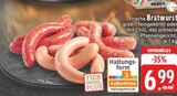 Bratwurst grob- oder feingekörnt oder mit Chili Angebote von EDEKA bei E center Dormagen für 6,99 €