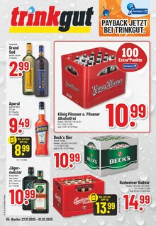 Bier im EDEKA Prospekt "Aktuelle Angebote" mit 28 Seiten (Hückelhoven)