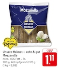 Mozzarella bei EDEKA im Emmingen-Liptingen Prospekt für 1,11 €