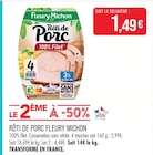 Supermarchés Match Creil - Promo Rôti de Porc Promo Rôti de Porc à 1,49 € dans le catalogue Supermarchés Match à Creil