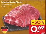 Schweine-Nacken/Kamm bei Netto Marken-Discount im Regis-Breitingen Prospekt für 0,69 €