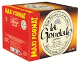 Bière blonde - LA GOUDALE en promo chez Intermarché Bière blonde - LA GOUDALE dans le catalogue Intermarché