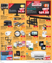 Fernseher im Kaufland Prospekt "Aktuelle Angebote" mit 34 Seiten (Hof)
