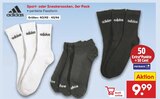 Sport- oder Sneakersocken Angebote von Adidas bei Netto Marken-Discount Bonn für 9,99 €