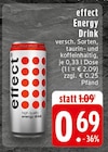 Energy Drink Angebote von effect bei EDEKA Rheine für 0,69 €