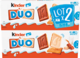 Kinder duo en promo chez Aldi Kinder duo dans le catalogue Aldi