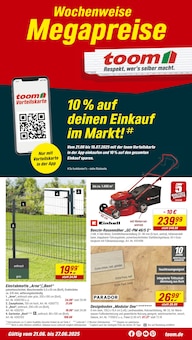Aktueller toom Baumarkt Prospekt