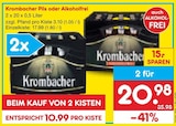 Aktuelle Bier Angebote bei Netto Marken-Discount in Eberswalde Aktuelles Pils oder Alkoholfrei Angebot bei Netto Marken-Discount in Eberswalde ab 20,98 €