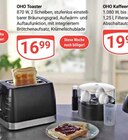 Toaster im Angebot bei GLOBUS in Leipzig Toaster Angebote von OHO bei GLOBUS Leipzig für 16,99 €