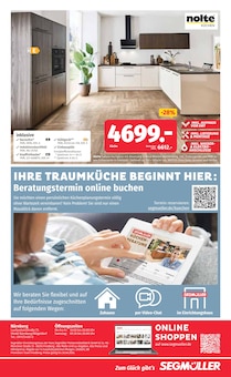Küche im Segmüller Prospekt "Zum Glück gibt´s Segmüller" mit 22 Seiten (Nürnberg)