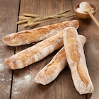 3 baguettes rustique + 1 offerte dans le catalogue Carrefour