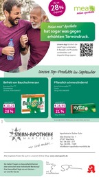 mea - meine apotheke Prospekt für Bruchhausen-Vilsen mit 4 Seiten mea - meine apotheke Prospekt für Bruchhausen-Vilsen: "Unsere September-Angebote", 4 Seiten, 01.09.2025 - 30.09.2025