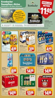 Bier im REWE Prospekt "Dein Markt" mit 33 Seiten (Albstadt)