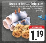 Bratrollmöpse oder Essigrollen Angebote bei E center Solingen für 1,19 €