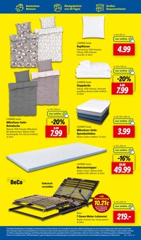 Bett im Lidl Prospekt "LIDL LOHNT SICH" mit 68 Seiten (Chemnitz)