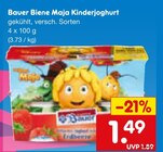 Aktuelles Biene Maja Kinderjoghurt Angebot bei Netto Marken-Discount in Fürth ab 1,49 €