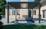 Pergola bioclimatique ombréa en promo chez Mr.Bricolage Pierrefitte-sur-Seine à 3 599,00 €