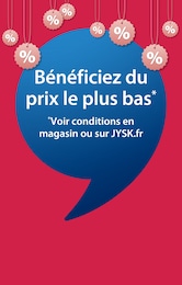 Catalogue Meubles & Décorations Jysk en cours à Dainville et alentours, Bénéficiez du prix le plus bas, 5 pages, 07/01/2026 - 03/02/2026