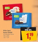 Bunte Vielfalt im Angebot bei Markant in Neumünster Bunte Vielfalt Angebote von Ritter Sport bei Markant Neumünster für 1,19 €