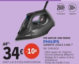 Fer vapeur 3000 Series - PHILIPS - E.Leclerc à Le Havre Fer vapeur 3000 Series - PHILIPS en promo chez E.Leclerc Le Havre à 34,00 €