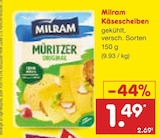 Käsescheiben bei Netto Marken-Discount im Büsum Prospekt für 1,49 €