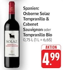 Tempranillo & Cabernet Sauvignon bei E center im Uhingen Prospekt für 4,99 €