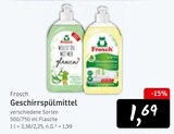 Geschirrspülmittel Angebote von Frosch bei Konsum Dresden für 1,69 €