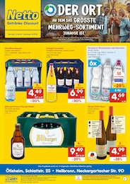 Netto Marken-Discount Prospekt für Neckarsulm mit 6 Seiten Netto Marken-Discount Prospekt für Neckarsulm: "DER ORT, AN DEM DU IMMER AUSGEZEICHNETE PREISE FINDEST.", 6 Seiten, 31.08.2026 - 05.09.2026