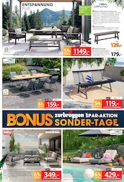 Gartenmöbel Angebot im aktuellen Zurbrüggen Prospekt auf Seite 17