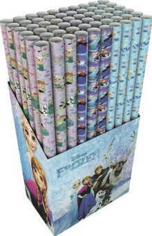 La Reine Des Neiges - La Reine des Neiges dans le catalogue Géant Casino Papier cadeau - La Reine des Neiges à 2,80 € en promo chez Géant Casino