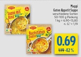 Suppe mit Rind im Angebot bei diska in Freiberg Suppe mit Rind Angebote von Maggi bei diska Freiberg für 0,69 €