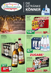 Aktueller Getränke Paradies Prospekt (Werl, 4 Seiten zum blättern Getränke Paradies Prospekt DIE GETRÄNKEKÖNNER mit 4 Seiten