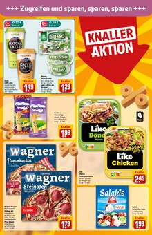Pizza im REWE Prospekt "Dein Markt" mit 34 Seiten (Mönchengladbach)