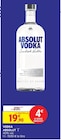 Vodka - Absolut - Intermarché Super à Aulnay-sous-Bois Vodka - Absolut en promo chez Intermarché Super Aulnay-sous-Bois à 19,90 €