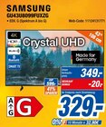 GU43U8099FUXZG Crystal UHD Angebote von Samsung bei expert Kaiserslautern für 329,00 €